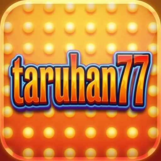 taruhan77 Logo - Resmi
