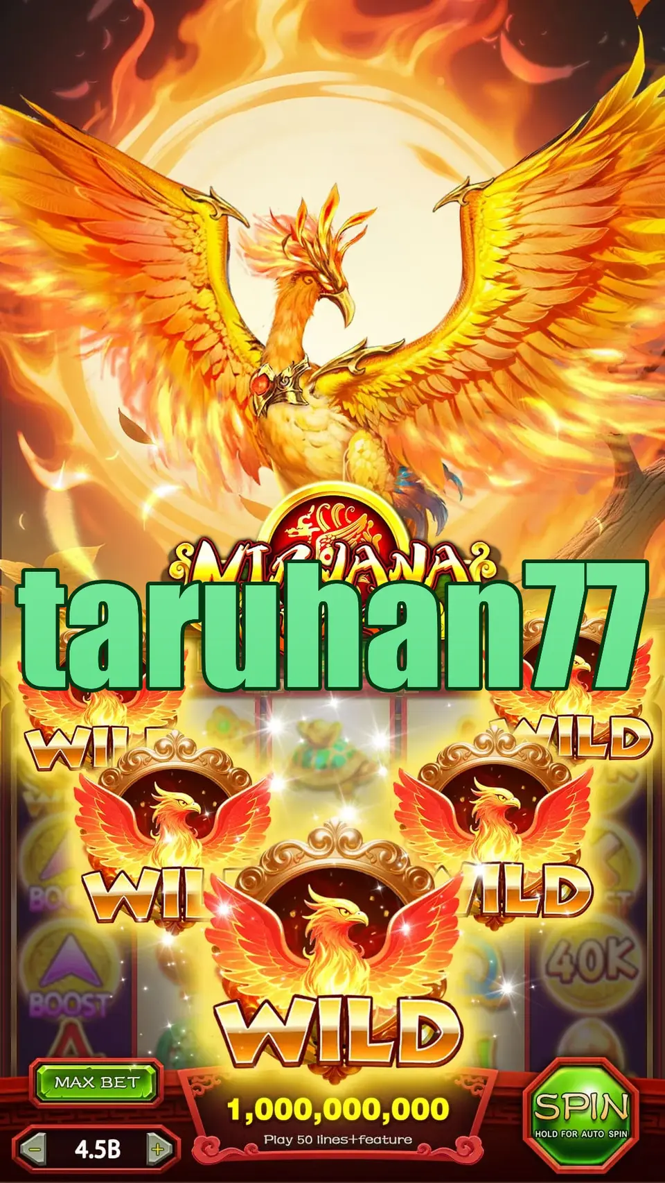 taruhan77 Tangkapan Layar - APK Resmi